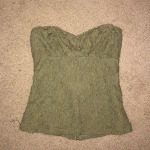 Urban Outfitters Lacy Tube/Corset Top